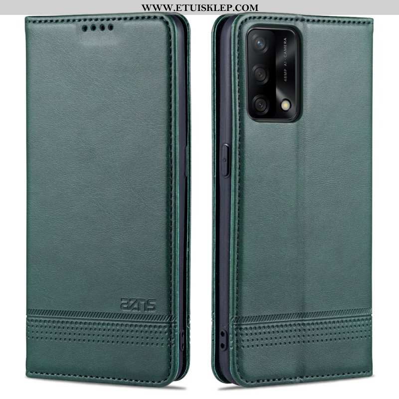 Etui Na Telefon do Oppo A74 4G Etui Folio Sztuczna Skóra Azns